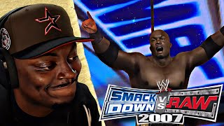 I’m Facing Bobby Lashley (We Don’t Look Alike) | Smackdown Vs Raw 2007 Season Mode