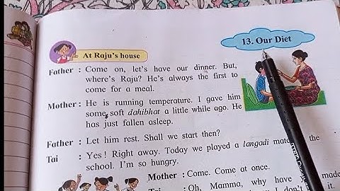 3 rd EVS# 13.Our Diet# Explained in Marathi #SSC Board