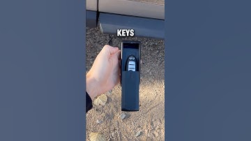 Runners and surfers, don’t risk it. Get a secure lockbox for your car keys that also keeps it hidden