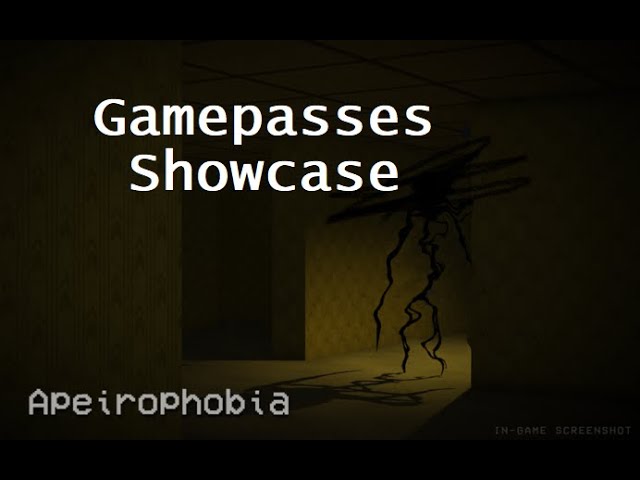 Advanced Camera - Apeirophobia Gamepasses Explained #roblox