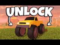 Unlocking The OG MONSTER TRUCK in Roblox Jailbreak!