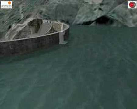 3D Laser scanning at Alto Ceira dam