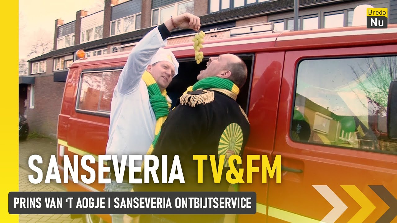 Sanseveria Ontbijtservice - De Prins van 't Aogje | Sanseveria TV&FM