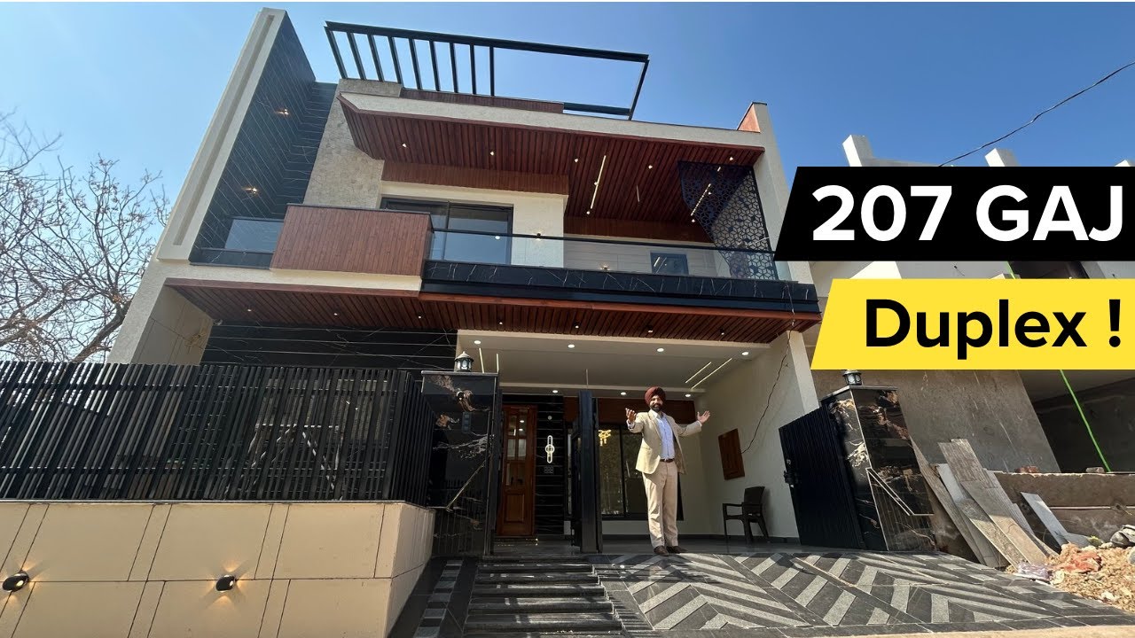 207 Gaj Luxury East Facing Duplex House For Sale | Sector 125, Mohali !