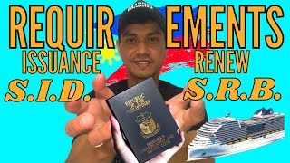 ANO ANG REQUIREMENTS NG SEAMANS BOOK | SRB/SID REQUIREMENTS FOR RENEWAL OF SEAMANS BOOK 2023
