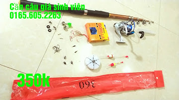 Bộ cần câu rút Shimano giá rẻ cho người mới tập câu