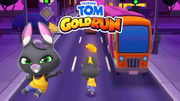 Talking Tom Gold Run Gameplay Walkthrough Part 7 (Android/iOS) Becca