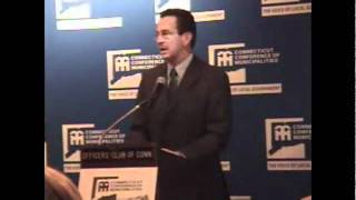 Governor Malloy addresses CCM Legislative Committee-February 24, 2011