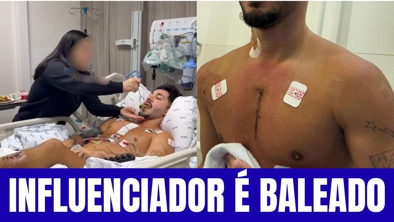 URGENTE INFLUENCIADOR É BALEADO FOI MUITO GRAVE