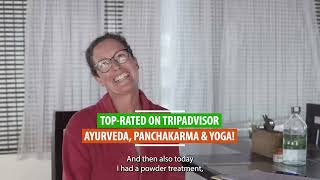 Kerala: Guest from England at Veda5 Ayurveda & Yoga Retreat Testimonial