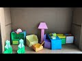 【折り紙で独り暮らしの正月】小さな幸せチャンネル～Little Happiness Channel～#17  Origami Miniature Room NEW YEAR (January)