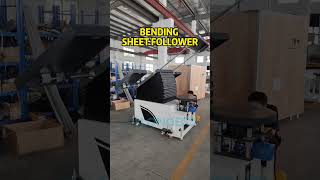 Bending sheet follower #pressbrake#cncmachine #sheetfollower #bending #longbo #factory #cnc #wood