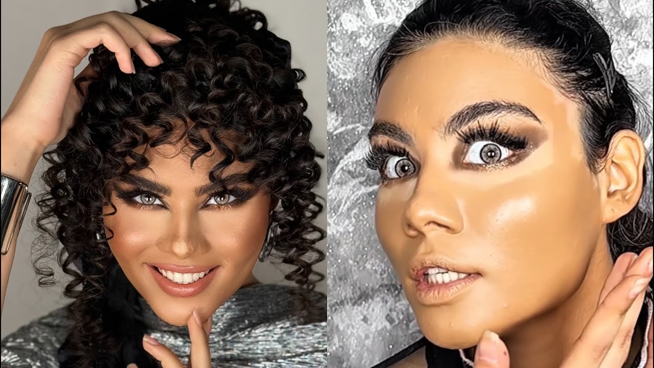 I love tanned skin with African makeup