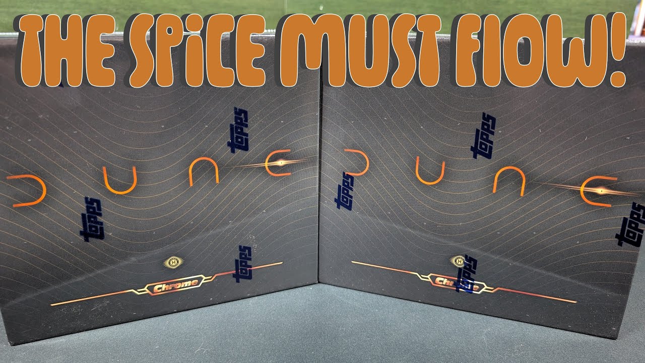 НОВЫЙ РЕЛИЗ! Topps Chrome Dune 2024 года! ЭПИЧЕСКИЕ ХОББИ-КОРОБКИ!