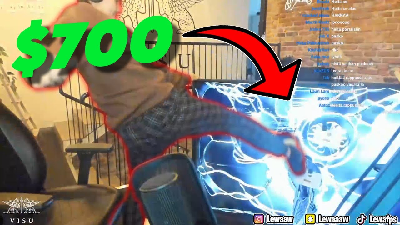 Lewa Rikkoo 700€ Television (kaikki klipit)