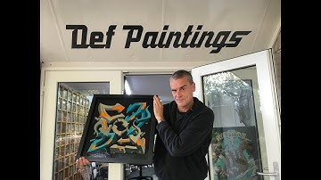Onderhonden - Kringloop (Def P painting "FAFO")