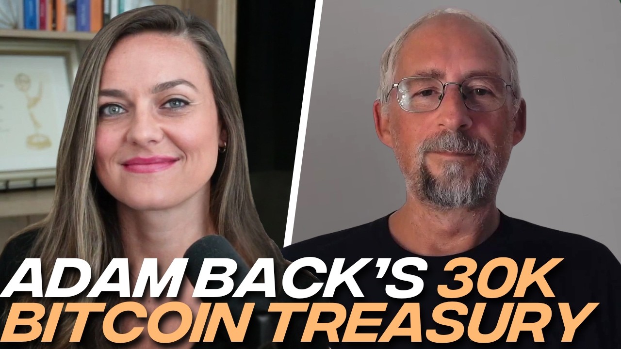 Adam Back on Building The Bitcoin Standard Treasury Company