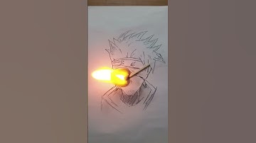 kakashi hatake drawing 🥵 please like for kakashi #shorts #anime #drawing #naruto #kakashi #viral