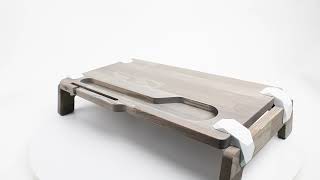 Wooden Monitor Stand Medinis Monitoriaus Stendas Promidesign