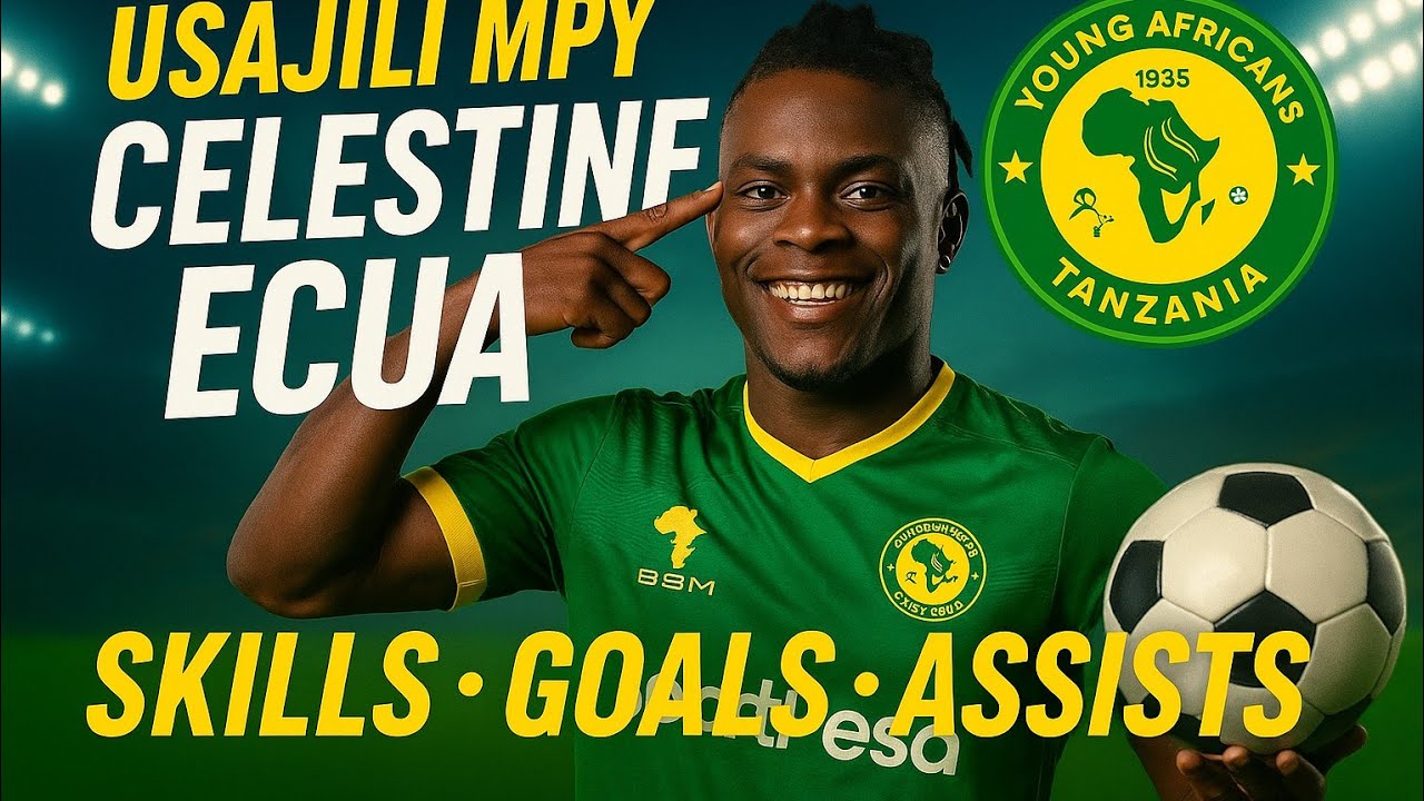 ECUA CELESTIN SKILLS - GOAL - ASSISTS - DRIBBLING | SIMBA NA YANGA WANAMTAKA