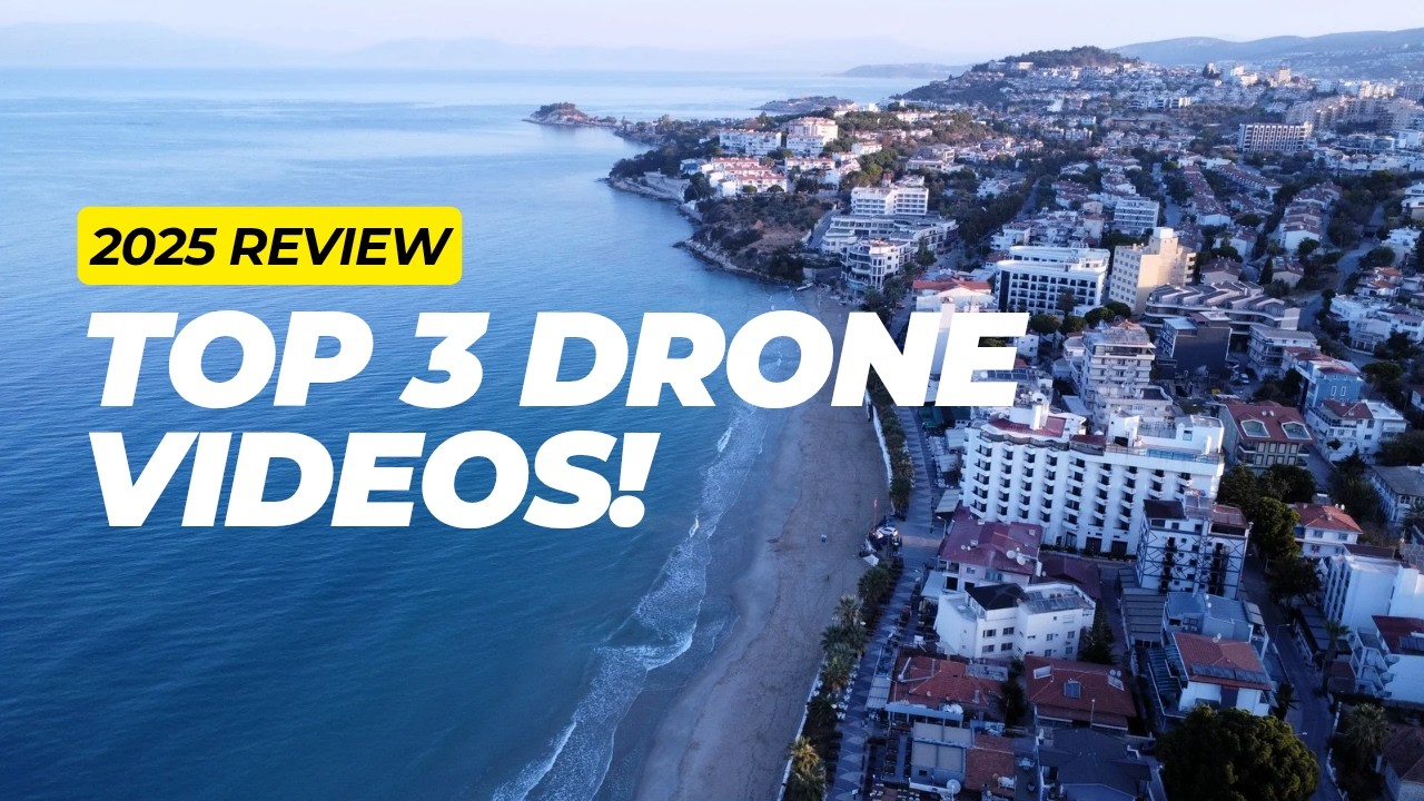 Топ-3 лучших видеороликов с дронов года!