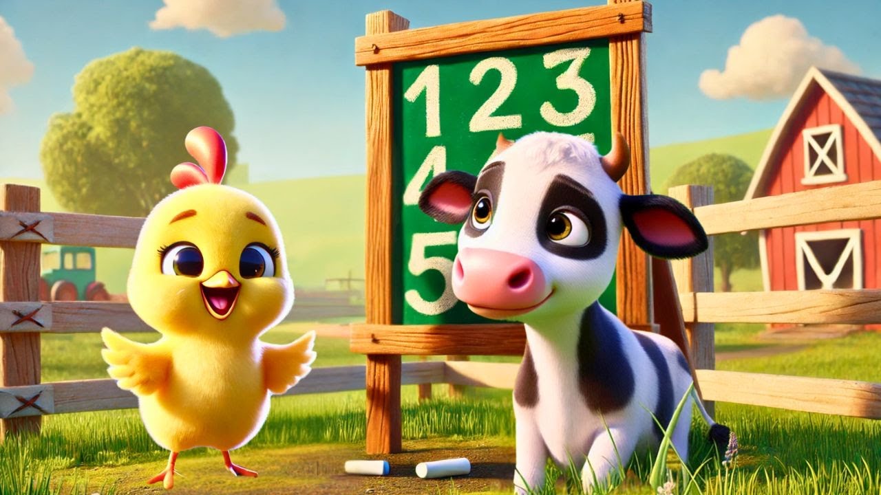Aprende a Contar Jugando con Gallina Lili | Canción Infantil Divertida ...