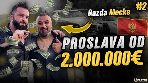 SADIK I TAPANI KOD GAZDE MECKA PROSLAVA OD 2.000.000€ - VLOG #2