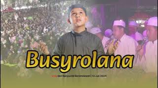 Muhammad Hadi Melantunkan Busyrolana Bersama Banyusidi Bersholawat