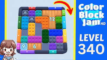 Color Block Jam Level 340 Solution Walkthrough