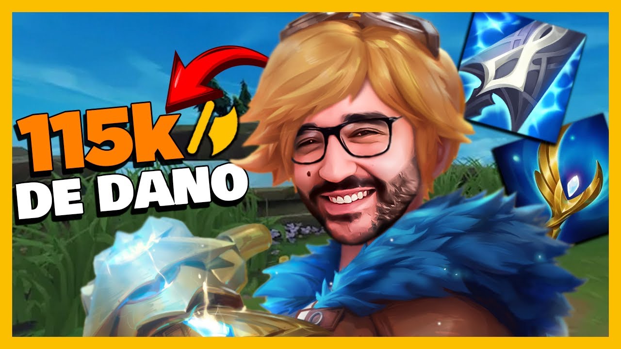 A ciência do EZREAL com 2 GOTAS e ZERO DE COOLDOWN!