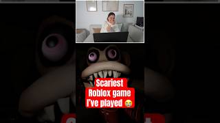 this Roblox game was so scary for no reason😭😭 #shorts #jumpscare #roblox #scary