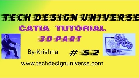 #52 - CATIA Beginner Tutorial:   solid part Rotation -  how to rotate a model