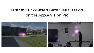 iTrace: Click-Based Gaze Visualization on the Apple Vision Pro