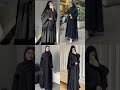 5 Abaya Colors Every Girl Should Own  | Must-Have Abaya Collection #shortfeed #modestfashion