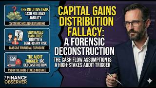 The Capital Gains Fallacy: Why Your Trust Distribution Just Triggered an IRS Audit