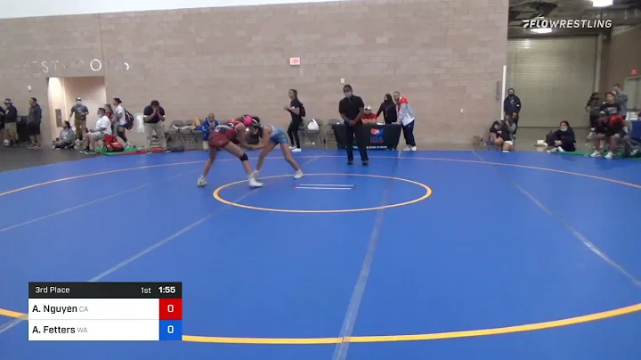 92 Kg 3rd Place - Aleena Nguyen, CA Vs Azalea Fett...