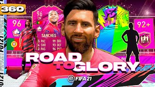FIFA 21 ROAD TO GLORY #360 - 96 RENATO SANCHES UNLOCKED!! 92+ PP OPENED!!