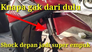 Kenapa gak dari dulu bikin shock depan jadi empuk tanpa tracker