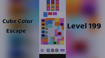 🧩 Cube Color Escape Level 199 Walkthrough | Step-by-Step Guide 🎮 | Go Answer