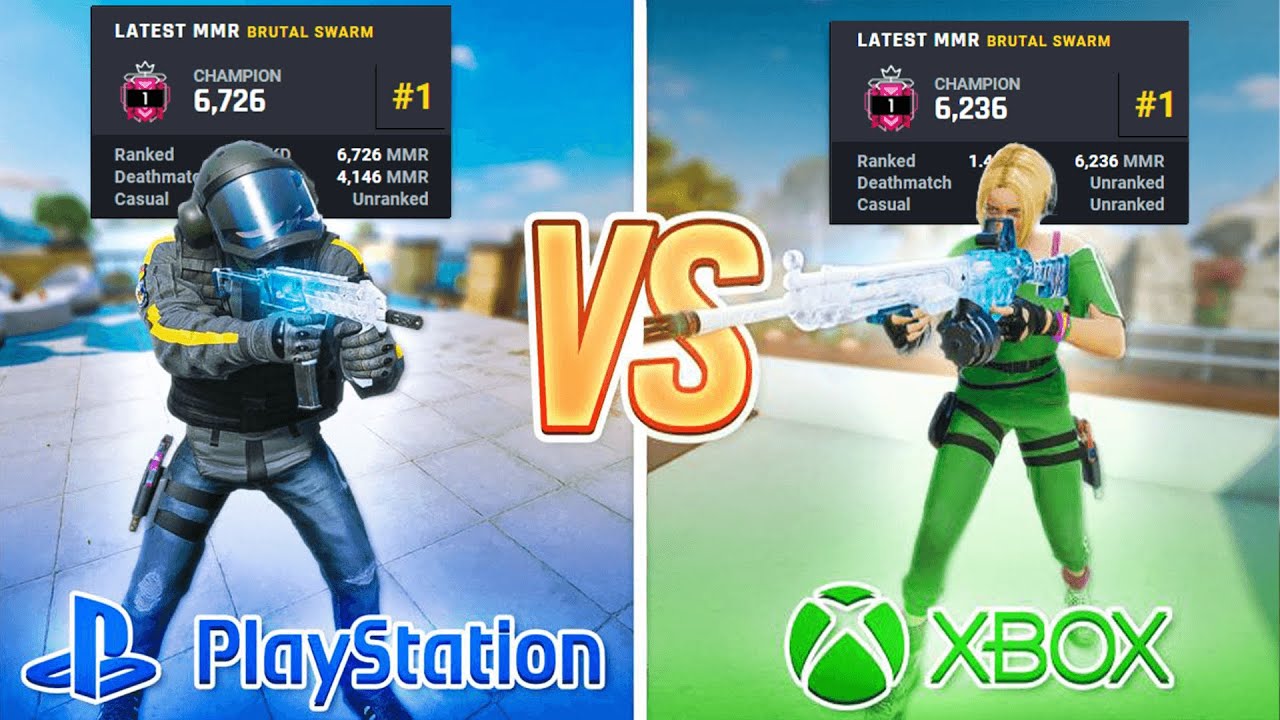 The #1 Xbox Champion VS The #1 PS5 Champion , Who is The Best ...