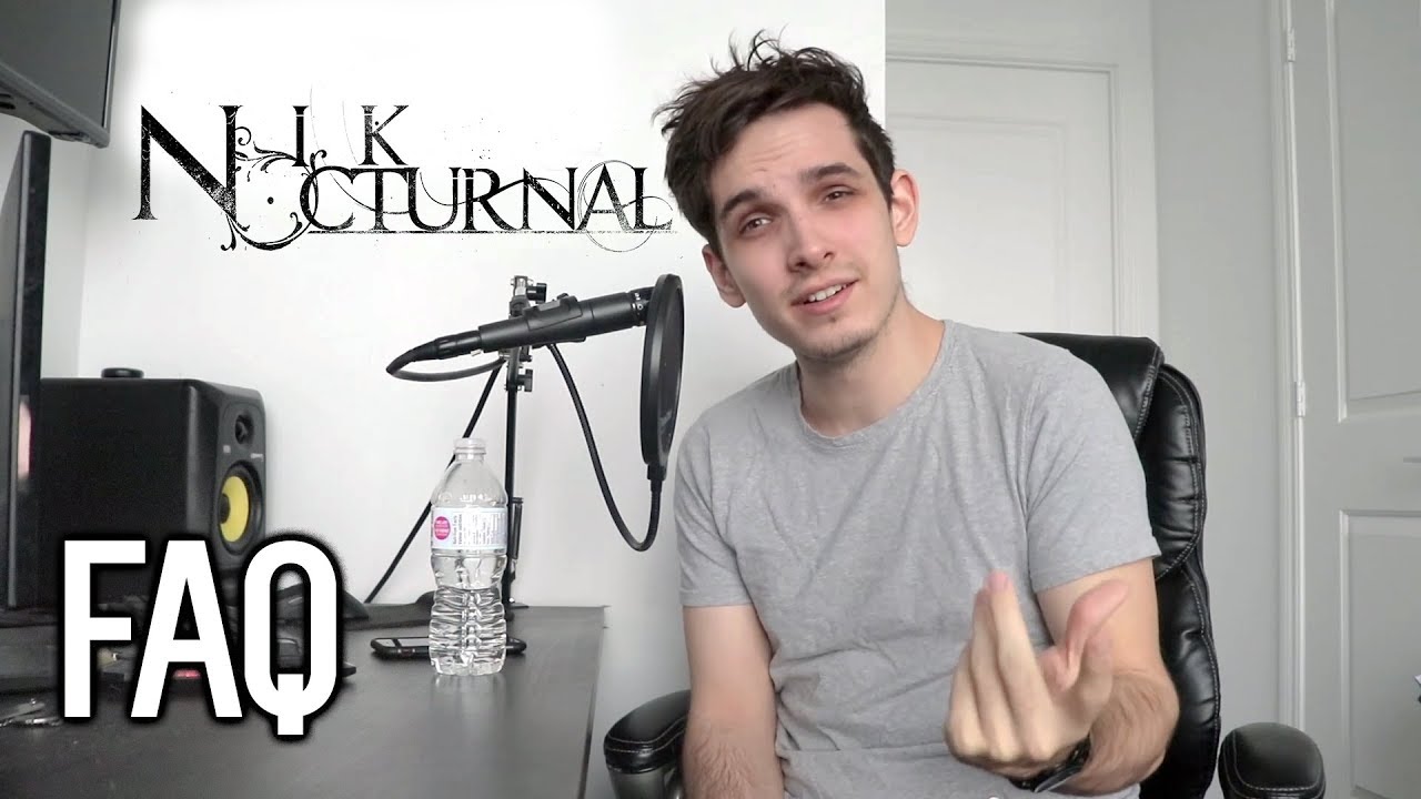 Nik Nocturnal FAQ - Practice Methods, 8 Strings, Writer's Block