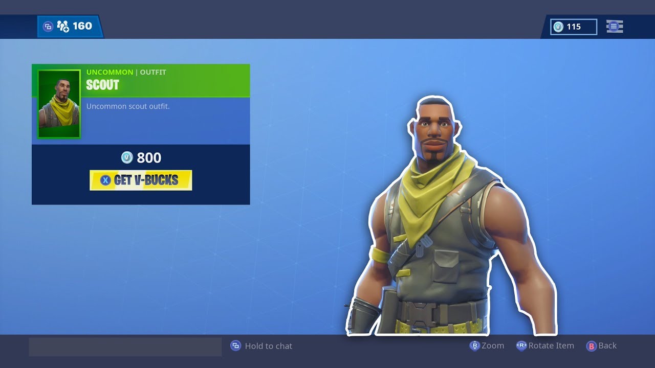 The SCOUT Is Back Again... Fortnite ITEM SHOP [December 3rd] | Rainz