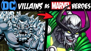 What if DC VILLAINS Were MARVEL HEROES?! (Stories &amp; Speedpaint)