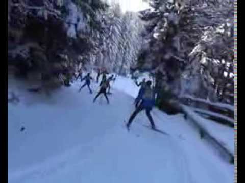 Marcialonga 2013 - Discesa di Mazzin - YouTube