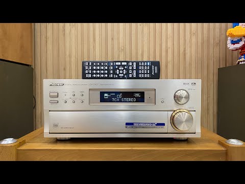 Pioneer VSA-D8EX Japan 320W Long lanh cổng Quang chơi YouTube, Pre