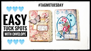 Easy - Tuck Spots With Envelope - Junk Journal