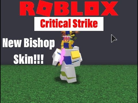 Roblox Npr Critical Strike Reviewing New Bishop Skin Youtube - critical strike roblox skins