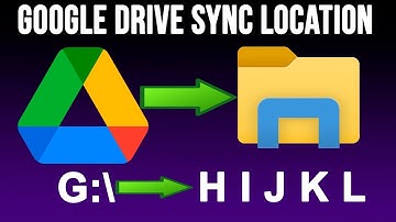 How to Change Your Google Drive Desktop Client Drive Letter or Change it to a Different Local Folder