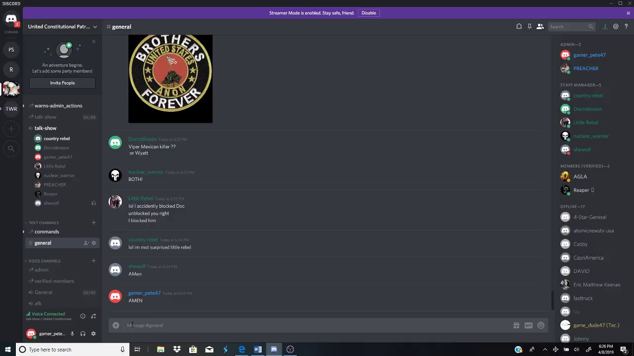 United Constitutional Patriots Radio Live Stream