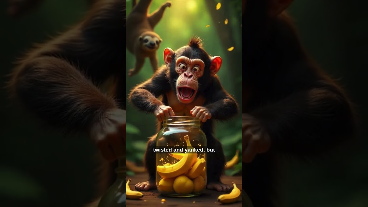 The greedy monkey | A fun animated stroy of sharing & letting go | Moral taoes for kids 